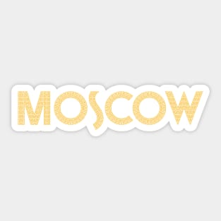 Moscow Sticker